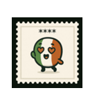 イタリア国旗のカスタムスタンプ（個別スタンプ：10）