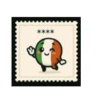イタリア国旗のカスタムスタンプ（個別スタンプ：12）
