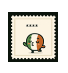 イタリア国旗のカスタムスタンプ（個別スタンプ：14）