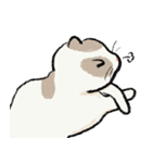 無字版アイラインねこ#1（個別スタンプ：6）