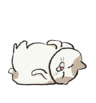 無字版アイラインねこ#1（個別スタンプ：18）