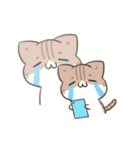 動く！毎日五月病なねこたち ネガティブ（個別スタンプ：16）
