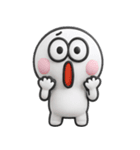 しろくて丸い奴♡リアクション（個別スタンプ：7）
