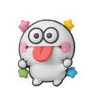 しろくて丸い奴♡リアクション（個別スタンプ：10）