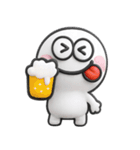 しろくて丸い奴♡リアクション（個別スタンプ：14）