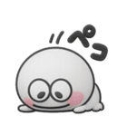 しろくて丸い奴♡リアクション（個別スタンプ：16）