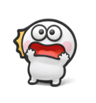 しろくて丸い奴♡リアクション（個別スタンプ：22）