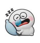 しろくて丸い奴♡リアクション（個別スタンプ：36）