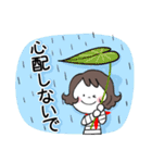前向きなパワーのチュニ（個別スタンプ：16）