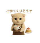 ネコしてます:本日も働いてます1（個別スタンプ：27）