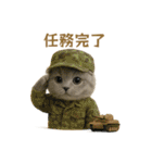 ネコしてます:本日も働いてます2（個別スタンプ：12）
