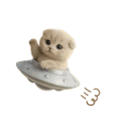 ネコしてます:色んな「今行く！」1（個別スタンプ：32）