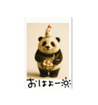 mottoのポラパンダ♡便利（個別スタンプ：1）
