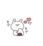 秋のあいさつ◎ちびっこうさぎさん #1（個別スタンプ：15）
