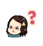かわいいお嬢さん（個別スタンプ：2）