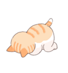 ちょっと暑い秋を過ごす猫のトミー（個別スタンプ：26）