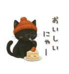猫がいっぱい♡可愛い黒猫♡絵本（個別スタンプ：18）