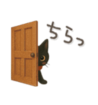 猫がいっぱい♡可愛い黒猫♡絵本（個別スタンプ：29）