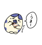 はちわれアザラシの日常会話(修正)（個別スタンプ：19）