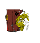 わら人形（個別スタンプ：8）