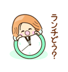 ☆笑顔で元気☆お誘いスタンプ（個別スタンプ：3）