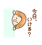 ☆笑顔で元気☆お誘いスタンプ（個別スタンプ：10）