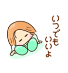 ☆笑顔で元気☆お誘いスタンプ（個別スタンプ：37）