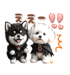 豆柴(黒柴)♡ゴールデンドゥードル DOGs（個別スタンプ：29）
