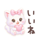 【ゆめみるみるちぃ♡】 ぷっくりシール風（個別スタンプ：3）