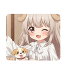 犬の日記念わんちゃんといっしょみなみ（個別スタンプ：19）