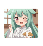 犬の日記念わんちゃんといっしょみなみ（個別スタンプ：20）