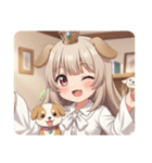 犬の日記念わんちゃんといっしょみなみ（個別スタンプ：22）