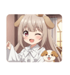 犬の日記念わんちゃんといっしょみなみ（個別スタンプ：23）
