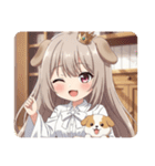 犬の日記念わんちゃんといっしょみなみ（個別スタンプ：25）