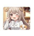 犬の日記念わんちゃんといっしょみなみ（個別スタンプ：26）