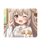 犬の日記念わんちゃんといっしょみなみ（個別スタンプ：28）