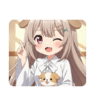 犬の日記念わんちゃんといっしょみなみ（個別スタンプ：29）