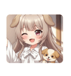 犬の日記念わんちゃんといっしょみなみ（個別スタンプ：30）