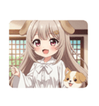 犬の日記念わんちゃんといっしょみなみ（個別スタンプ：31）