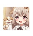 犬の日記念わんちゃんといっしょみなみ（個別スタンプ：32）