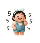 トゥールー ぽっちゃり子供（個別スタンプ：5）