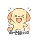 うたたねワンの愛らしいデイリー (1)（個別スタンプ：11）