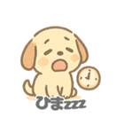 うたたねワンの愛らしいデイリー (1)（個別スタンプ：13）