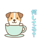 カップから犬3（日常）（個別スタンプ：14）