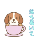 カップから犬3（日常）（個別スタンプ：16）