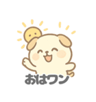 まるだいぬの愛らしいデイリー (1)（個別スタンプ：1）
