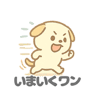 まるだいぬの愛らしいデイリー (1)（個別スタンプ：35）