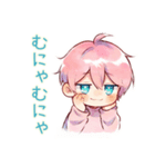 二度寝なジト目パーカーくん★（個別スタンプ：13）