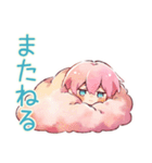 二度寝なジト目パーカーくん★（個別スタンプ：17）