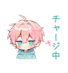 二度寝なジト目パーカーくん★（個別スタンプ：20）